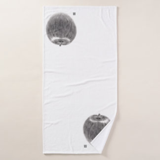 3 apples bath towel set