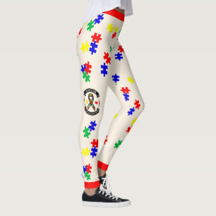 # 3 Autism Awareness - Leggings