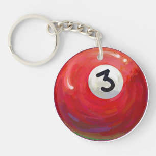 3 Ball Key Ring