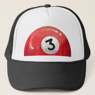 3 Ball Trucker Hat