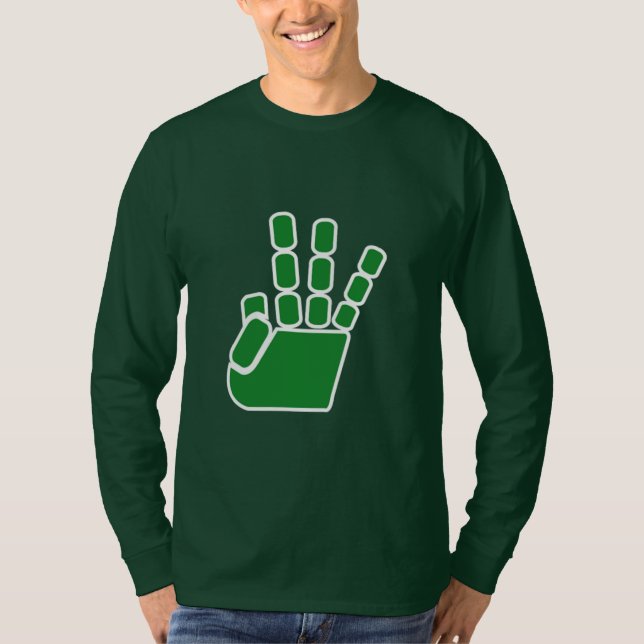 3 BANGERS (GRN) T-Shirt (Front)