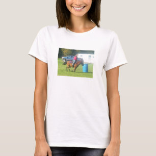 3 barrels 2 hearts 1 dream!  Horse shirt