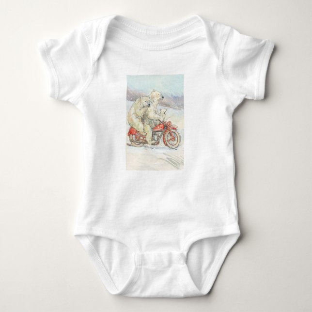 "3 Bears" T-Shirt Baby Bodysuit (Front)