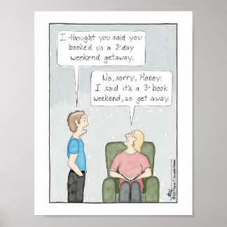 3-Book Weekend Print