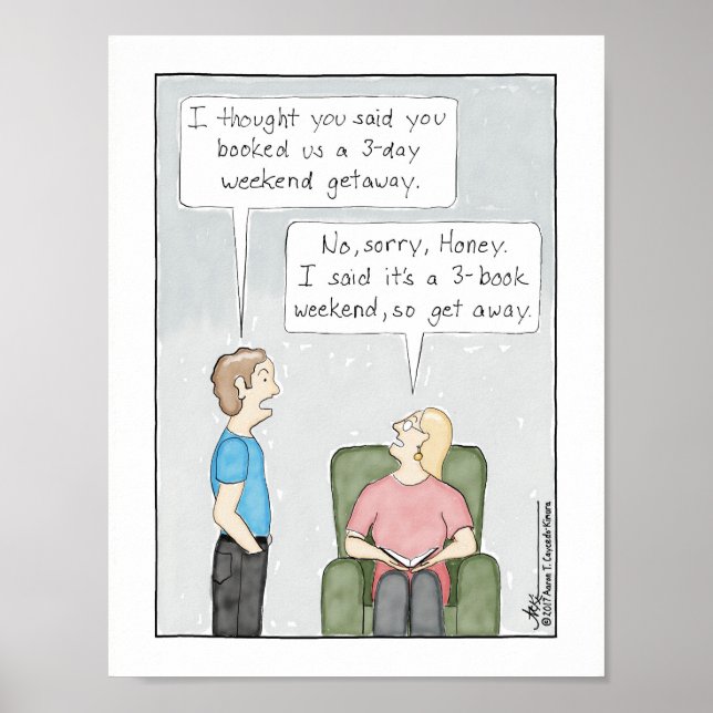 3-Book Weekend Print (Front)