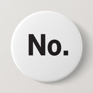3" Button: No. 7.5 Cm Round Badge