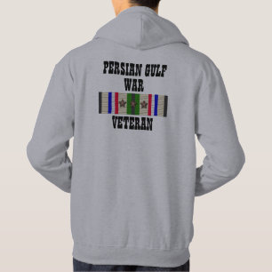 3 CAMPAIGN STARS / GULF WAR VETERAN HOODIE