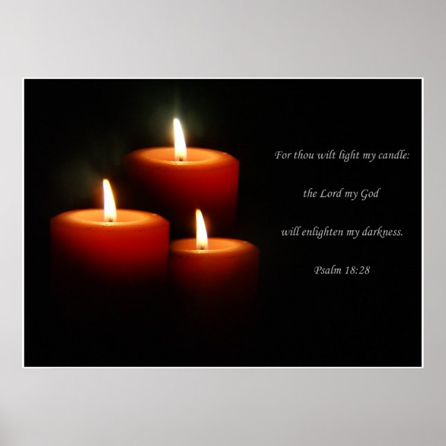 3-Candle Verse Poster (Front)