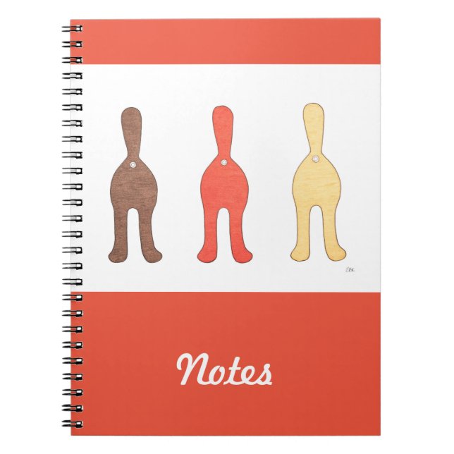 3 Cat Butts #1 Notebook (Front)