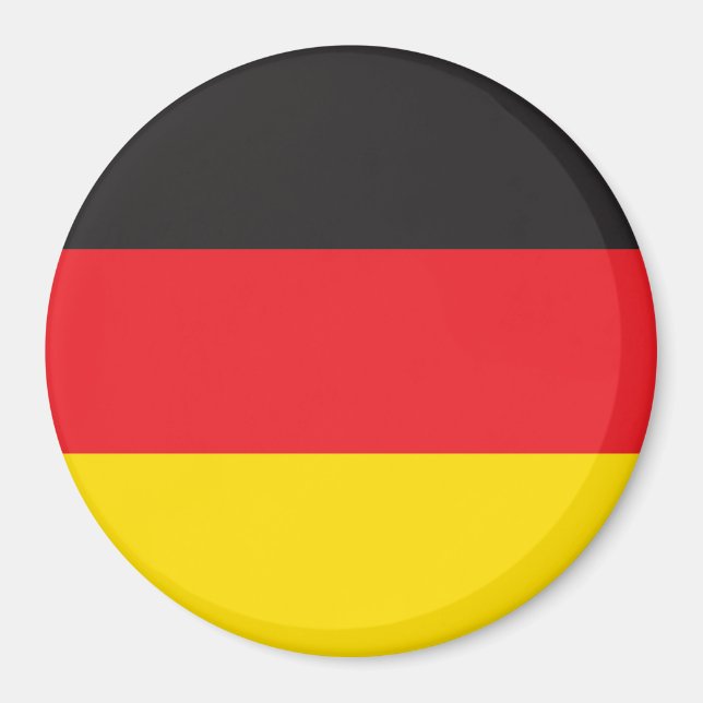 3 Colour Combination, Flag Magnet (Front)