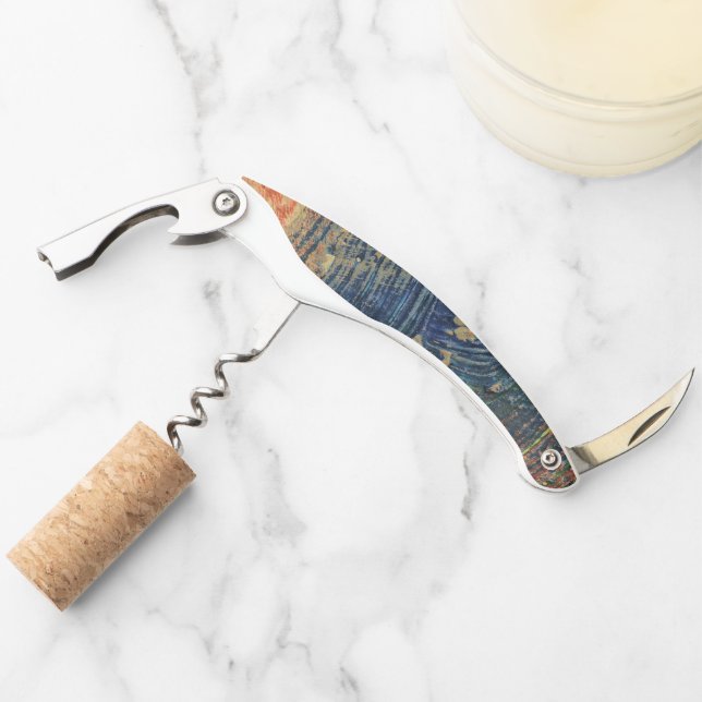 3 colours paint corkscrew (Front)