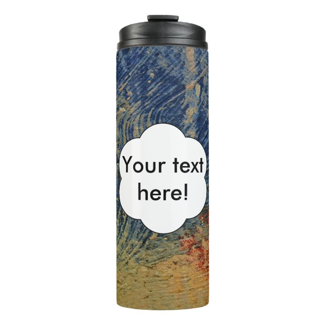 3 colours paint thermal tumbler (Front)