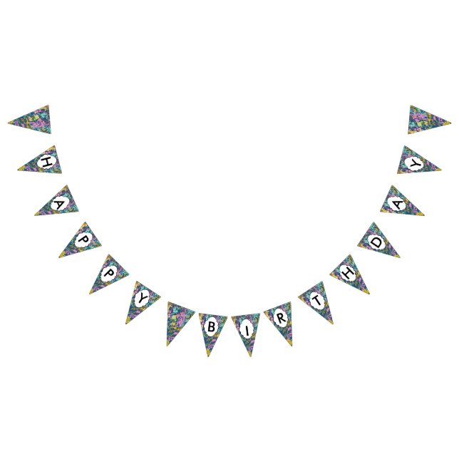 3 colours texture bunting  (All)