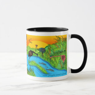 3 Cranes At Bosque del Apache Mug