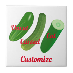 3 Cucumbers Thunder_Cove Ceramic Tile
