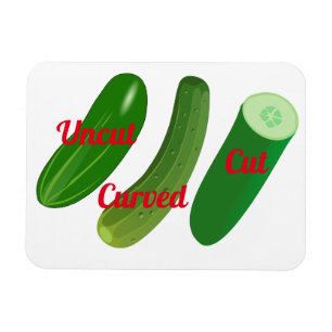 3 Cucumbers Thunder_Cove Magnet