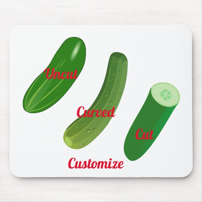 3 Cucumbers Thunder_Cove Mouse Pad (Front)