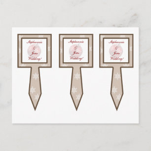 3 Cup Cake Picks Winter Blur Postcard