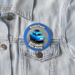 3" Custom Button for RootsTech 2026 Ride Along
