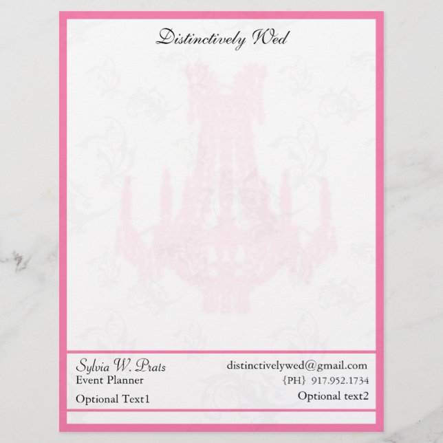 3 CUSTOMISED LETTERHEAD (Front)