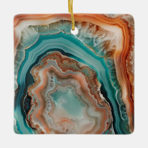 3 D Agate Ornament