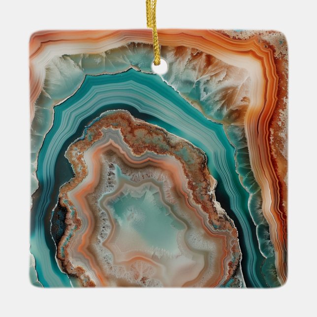3 D Agate Ornament (Front)