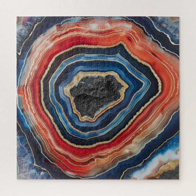 3 D Agate Puzzle (Vertical)