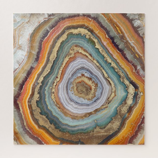 3 D Agate Puzzle (Vertical)