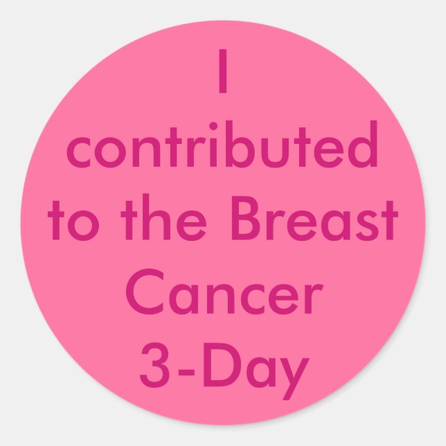 3-Day Donor Stickers (Front)