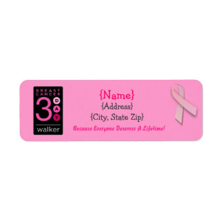 3-Day Walker | Return Address Label