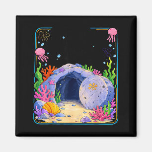 3 days later christian resurrection funny easter magnet