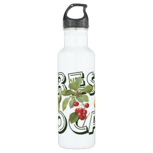 3 Different Botanical Fruit Designs by Redoute 710 Ml Water Bottle
