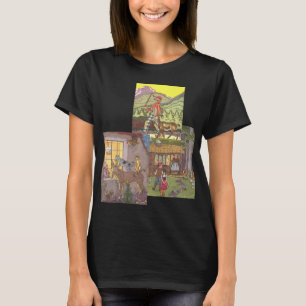 3 different Vintage Classic Fairy Tales by Hauman T-Shirt