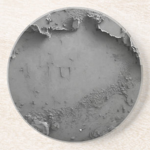 3 Dimensional Grey Rustic Design Coaster