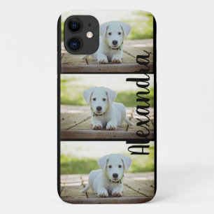 3 Dog Photo Collage Template iPhone 11 Case