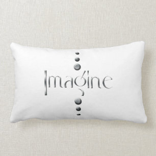 3 Dot Silver Block Imagine Lumbar Cushion
