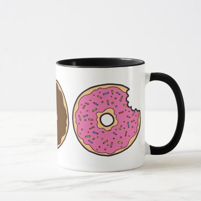 3 doughnuts mug (Right)