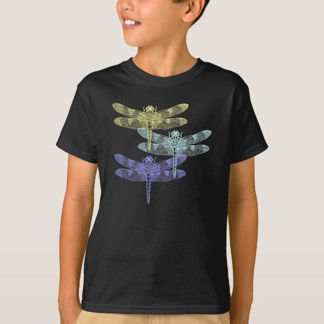 3 Dragonflies T-Shirt (Front)