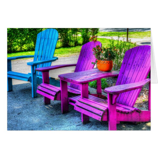 3 Empty Chairs (Front Horizontal)