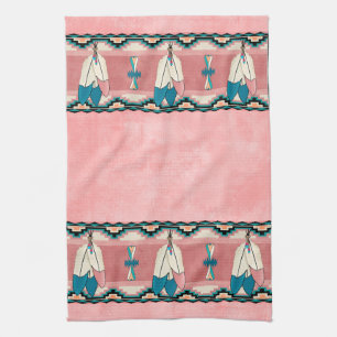 3 Feathers Tea Towel