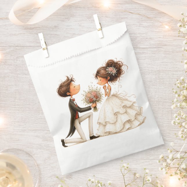 #3  Forever Love  Favour Bag (Clipped)
