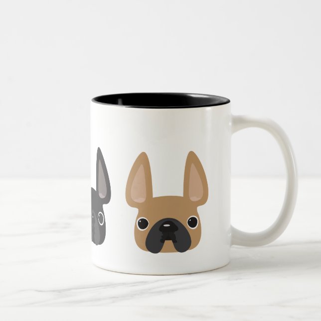 3 Frenchies Mug (Right)
