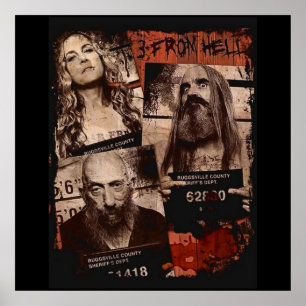 3 from hell art horror devils rejects otis baby  poster