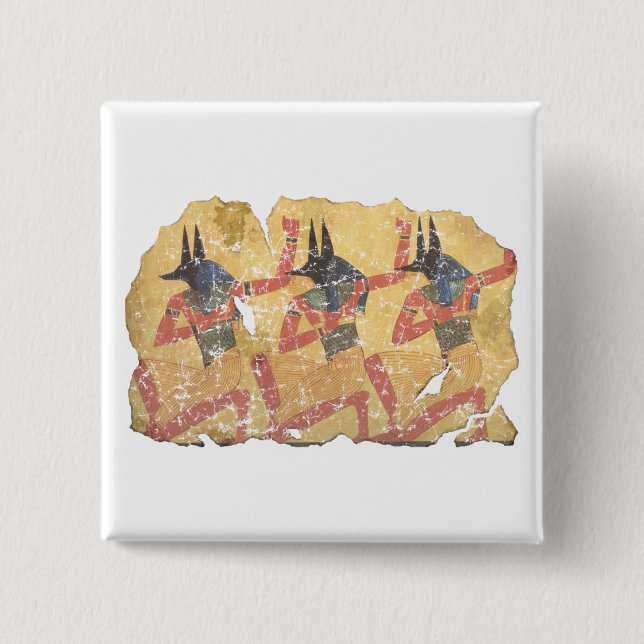3 Genies 15 Cm Square Badge (Front)