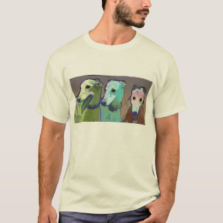 3 greyhounds -- T SHIRT