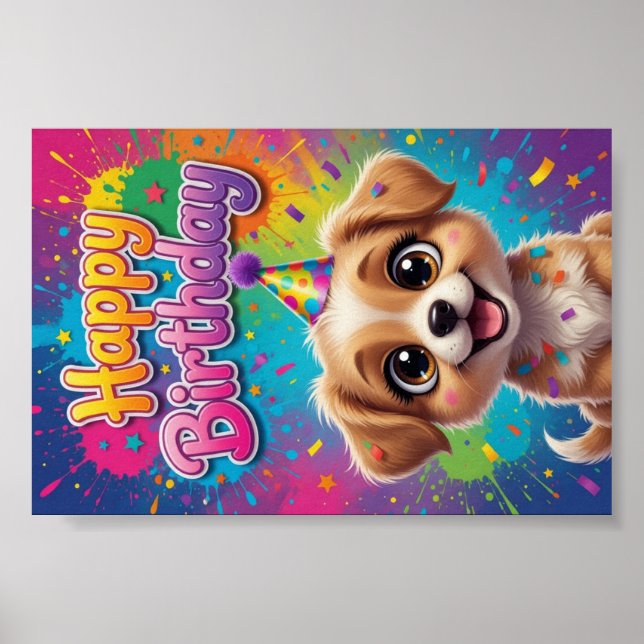 #3 Happy Birthday  Poster (Front)