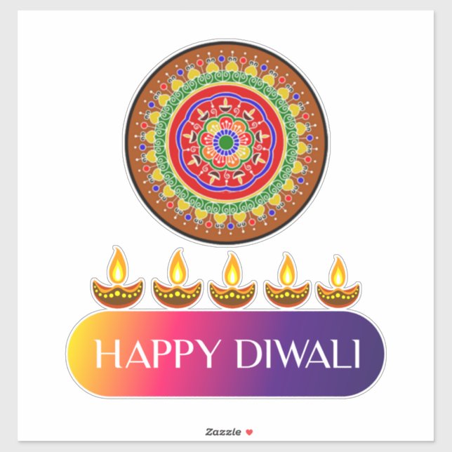 #3. Happy Diwali the festival of lights of India  (Sheet)