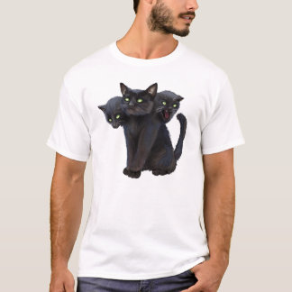 3 headed kitty T-Shirt