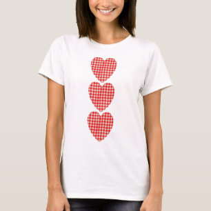 3 heart ladies shirt