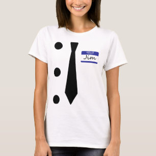 3 Hole Punch Jim Costume Easy Halloween T Shirt